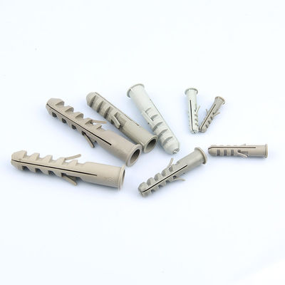 Nylon Plastic Expand Shield Plugs With Screw Guidance PA Material