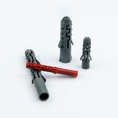 OEM Plastic Screw Anchors Lightweight PE Concrete Plugs And Screws