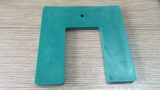 PP 플라스틱 쉐임 및 패커 U 모양 블루 컬러 90MM X 90MM X 5MM
